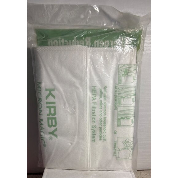 Kirby Micron Magic Filters 6-Pack HEPA Allergen Reduction F-Style & Twist-Style - Picture 4 of 4